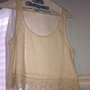 Crop top good for the beach!